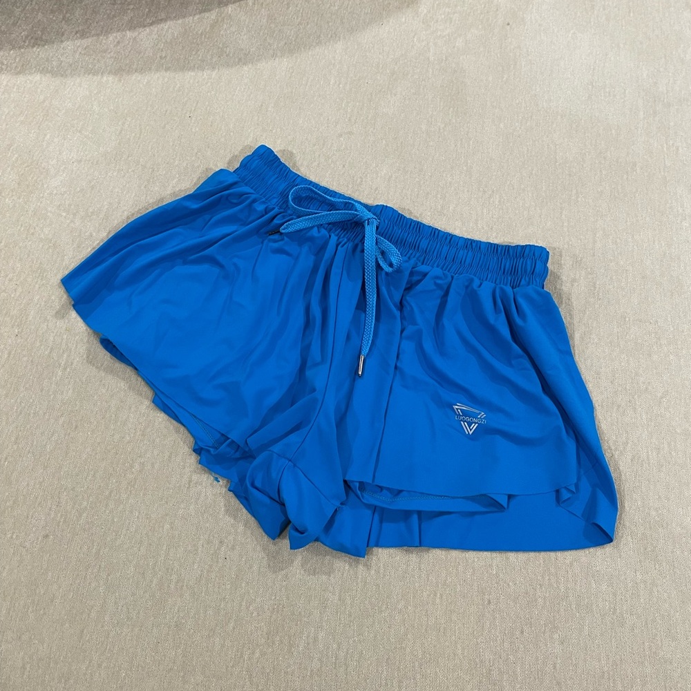 Blue Athletic Shorts